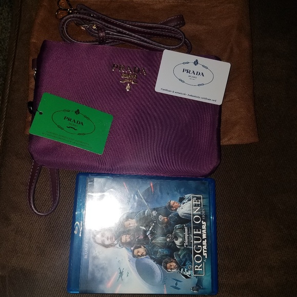 Purple prada bag with tags - Picture 1 of 11